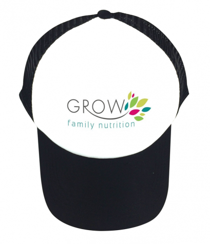 หมวกพิมพ์ Grow family nutrition cap